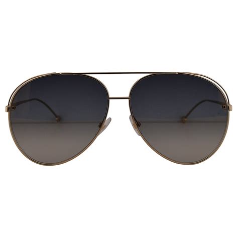 focchiale da sole fendi ff0286|Fendi FF0286/S 01008 Palladium Aviator Sunglasses.